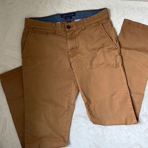 Camel Tommy Hilfiger slim fit stretch chino